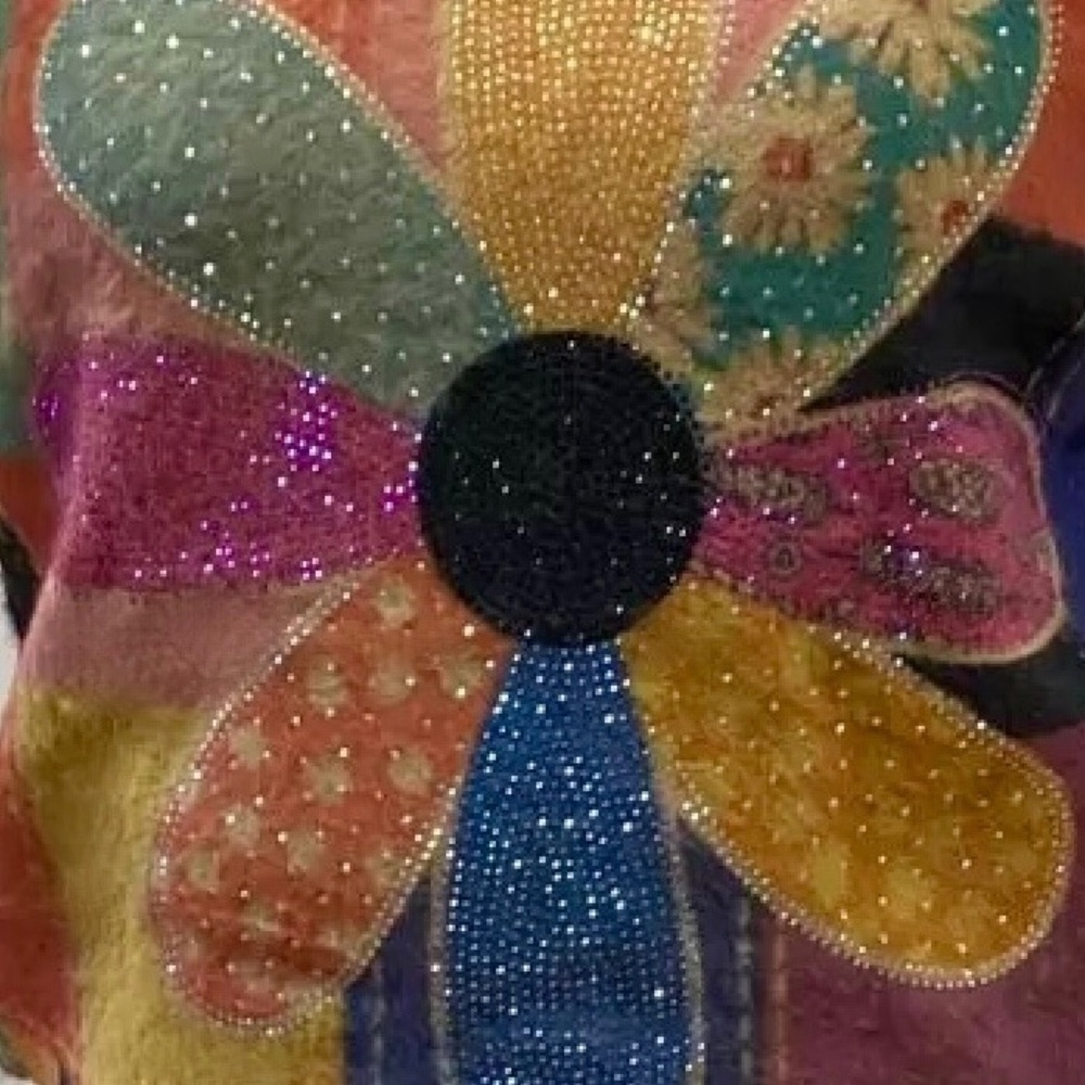 Colorful Patchwork Sweater - Picture 5 of 7